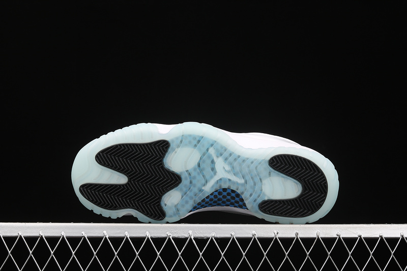 Air Jordan 11 Low White/White-Black-Legend Blue 23