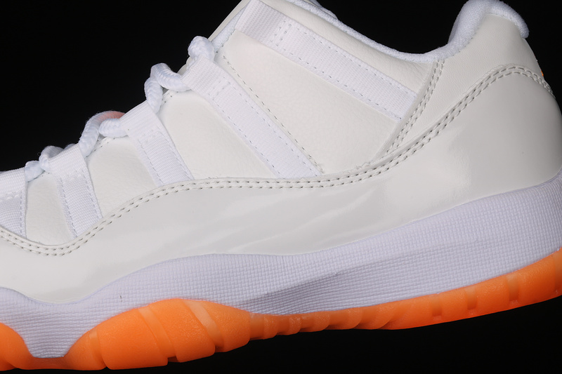 Air Jordan 11 Retro Low White/Bright Citrus 11