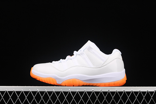 Air Jordan 11 Retro Low White/Bright Citrus 21