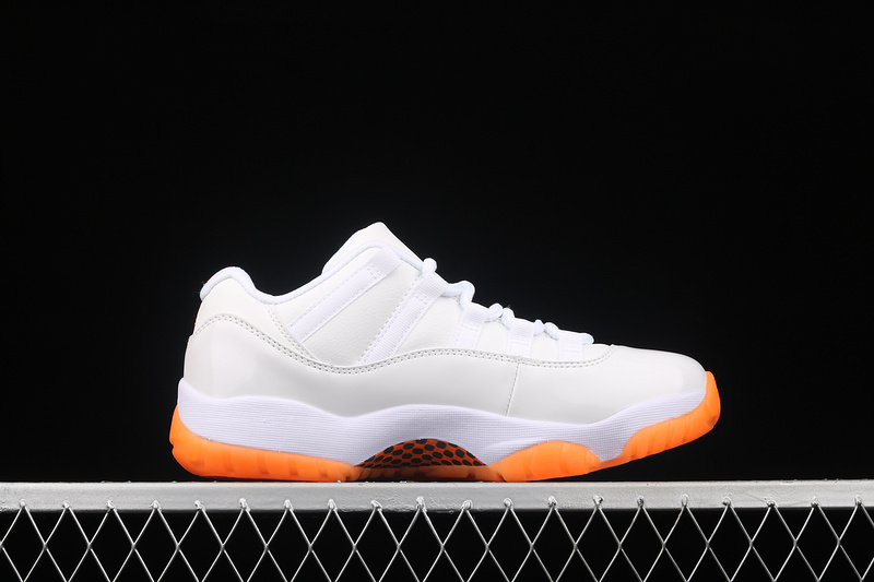 Air Jordan 11 Retro Low White/Bright Citrus 27