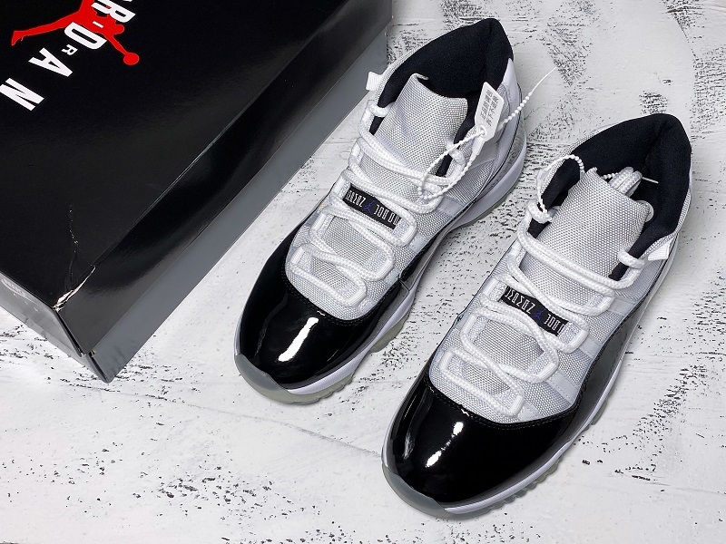 Get Air Jordan 11 Retro Concord 2018 White/Black-Concord 29