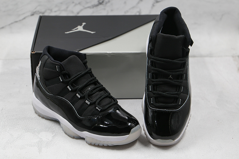 Air Jordan 11 Retro Jubilee 25Th Anniversary Black/Clear/White/Metallic Silver 33