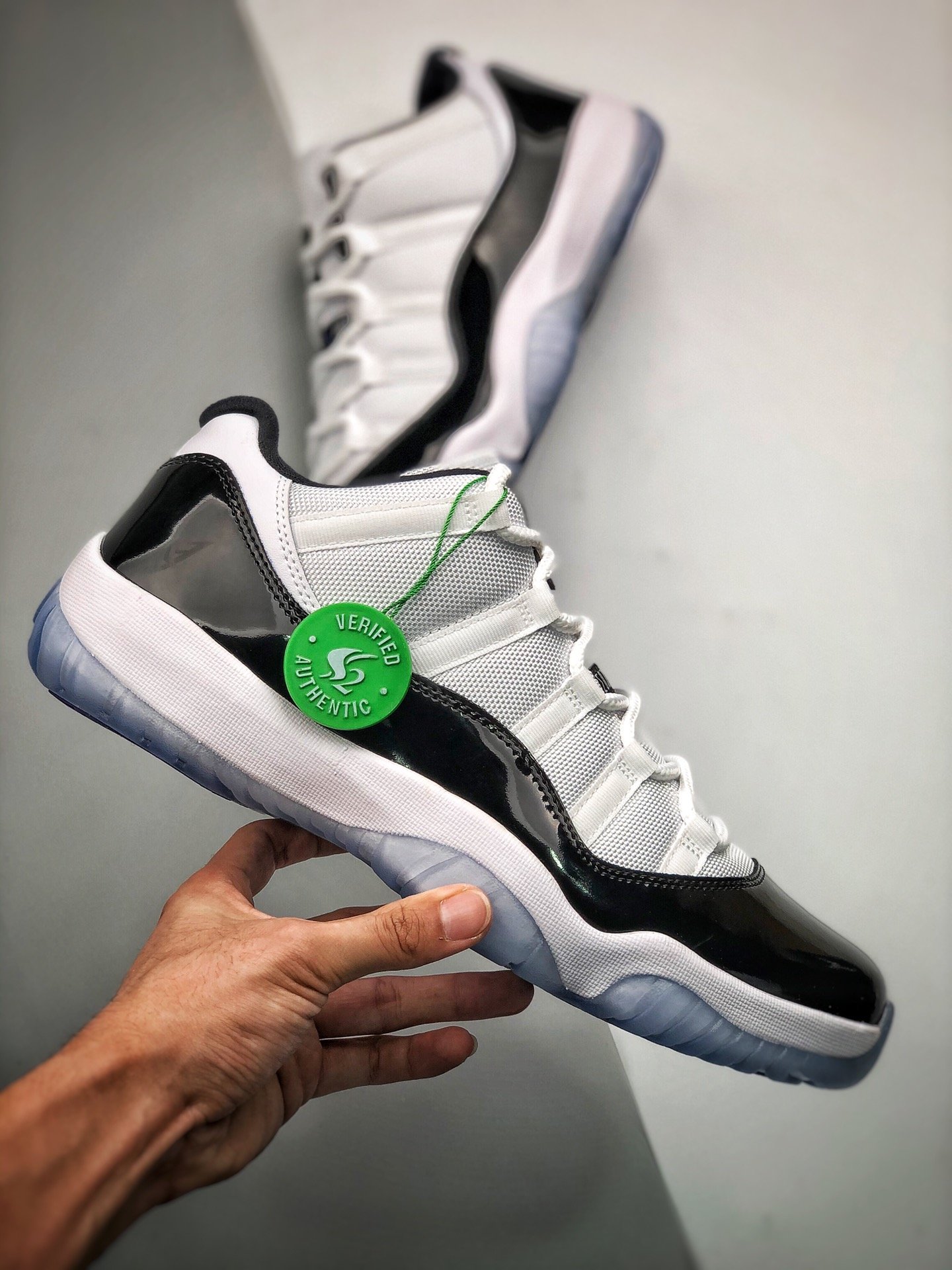 Original Quality Air Jordan 11 Retro Low Concord White/Black-Concord 5