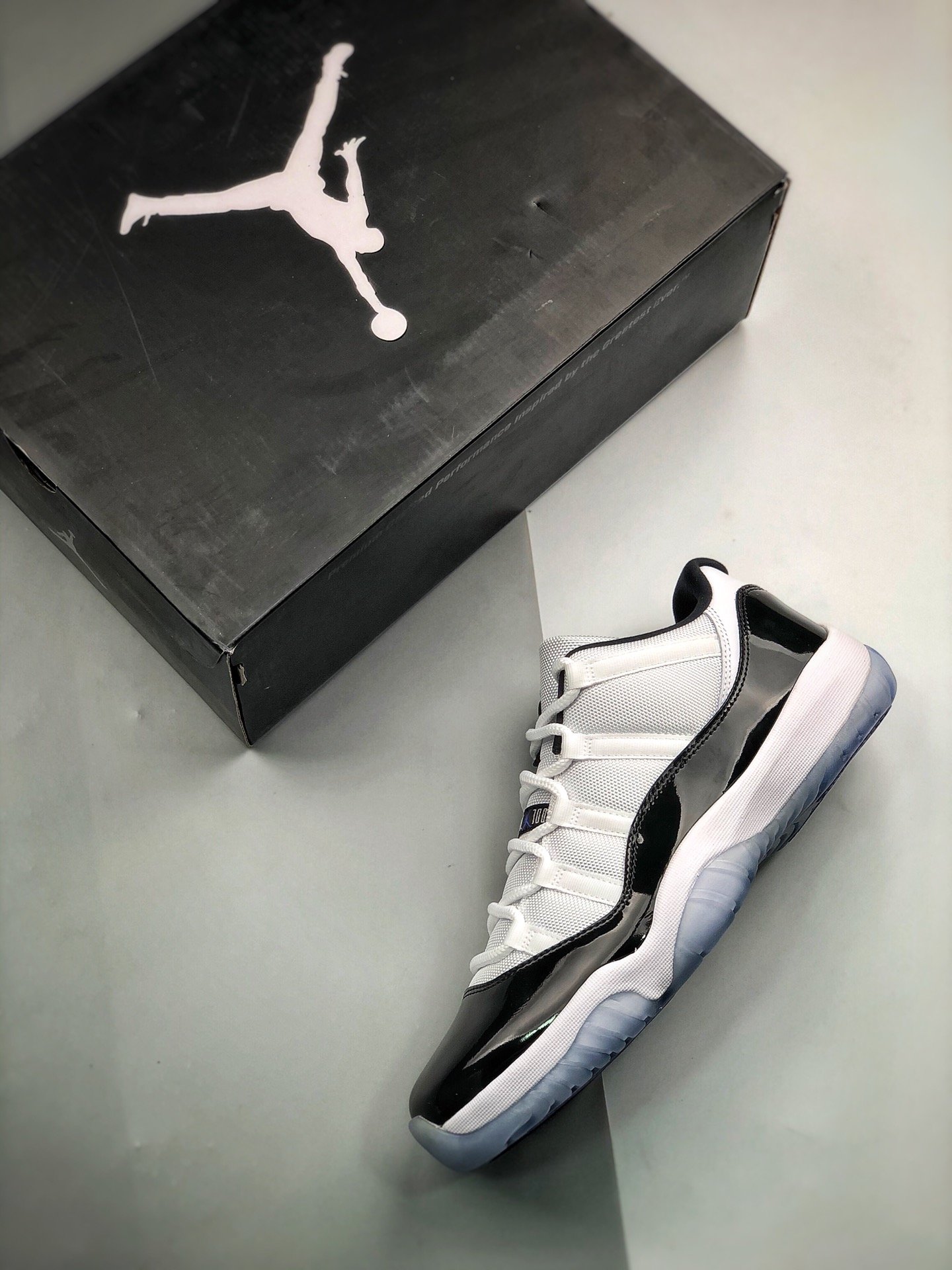 Original Quality Air Jordan 11 Retro Low Concord White/Black-Concord 13