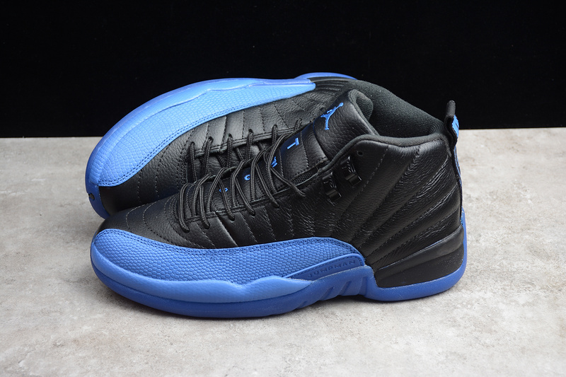 Gz Air Jordan 12 Game Royal Black/Game Royal 11