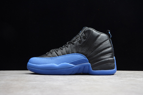 Gz Air Jordan 12 Game Royal Black/Game Royal 17