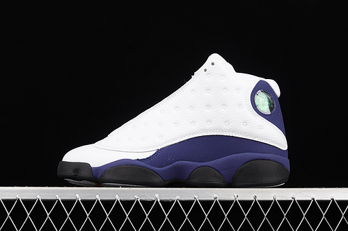 Air Jordan 13 Retro Lakers White/Black/Court Purple/University Gold 15