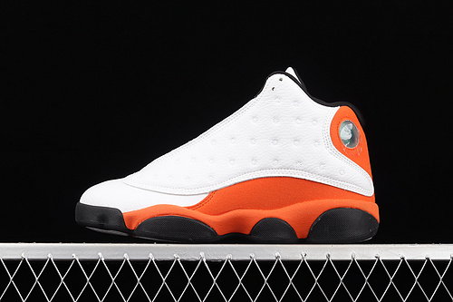 Air Jordan 13 Retro White/Black/Starfish 11