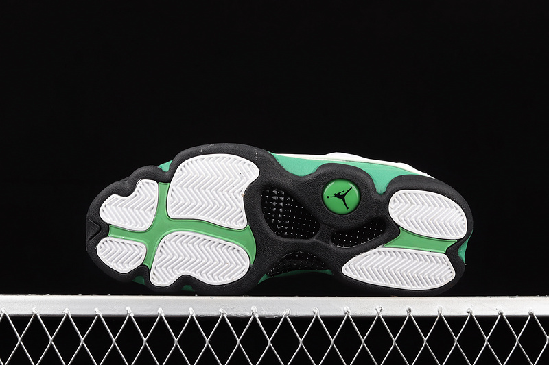 Air Jordan 13 Retro White/Black/Lucky Green 13