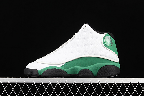 Air Jordan 13 Retro White/Black/Lucky Green 23