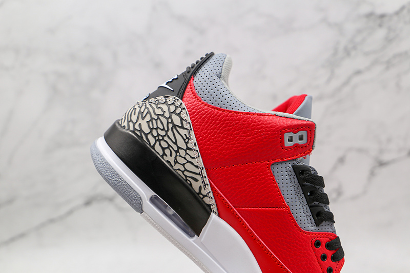 Air Jordan 3 Retro Se Unite Fire Red/Fire Red/Cement Grey/Black 9