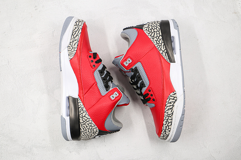 Air Jordan 3 Retro Se Unite Fire Red/Fire Red/Cement Grey/Black 19