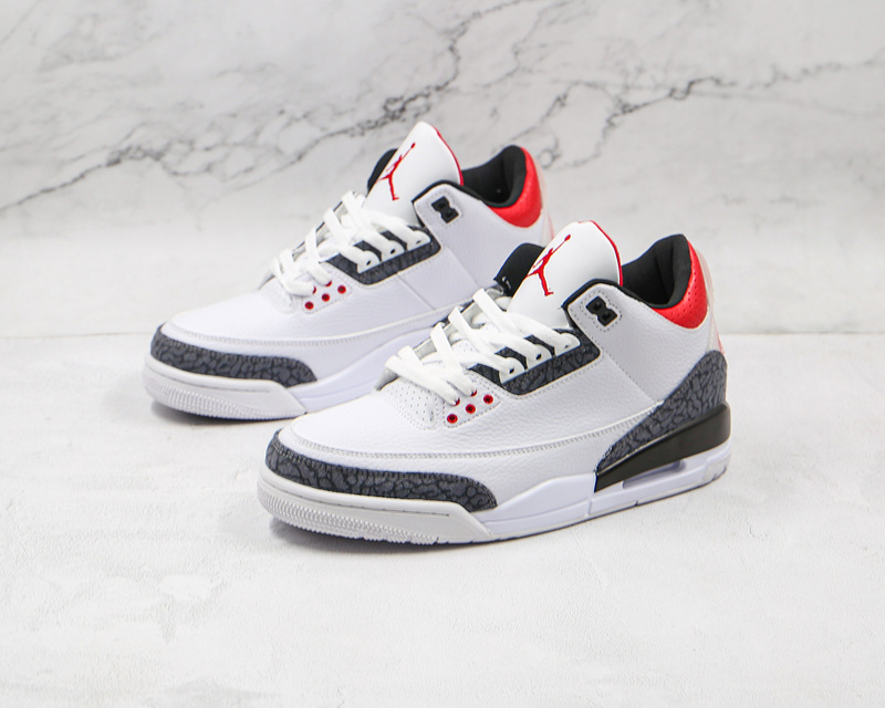 Air Jordan 3 Retro Denim Se White/Fire Red/Black 5