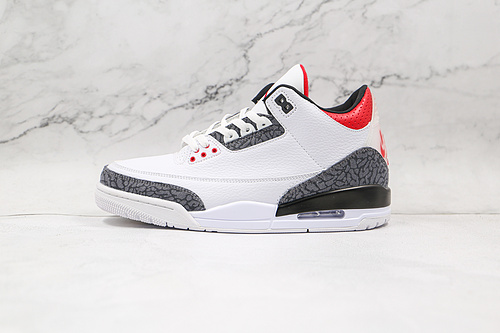 Air Jordan 3 Retro Denim Se White/Fire Red/Black 9