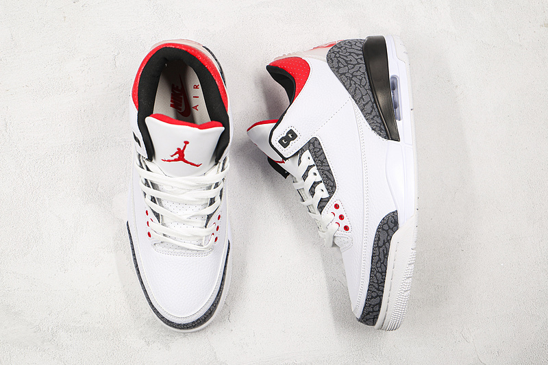 Air Jordan 3 Retro Denim Se White/Fire Red/Black 11