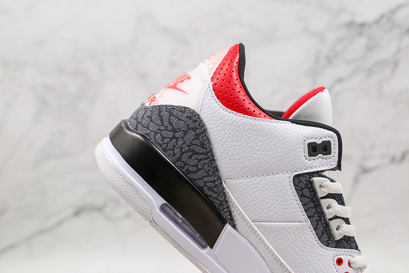 Air Jordan 3 Retro Denim Se White/Fire Red/Black 21