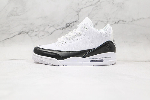 Fragment Design Air Jordan 3 Retro White/Black/White 3