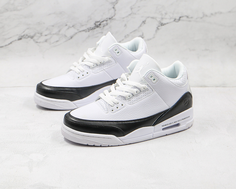 Fragment Design Air Jordan 3 Retro White/Black/White 15