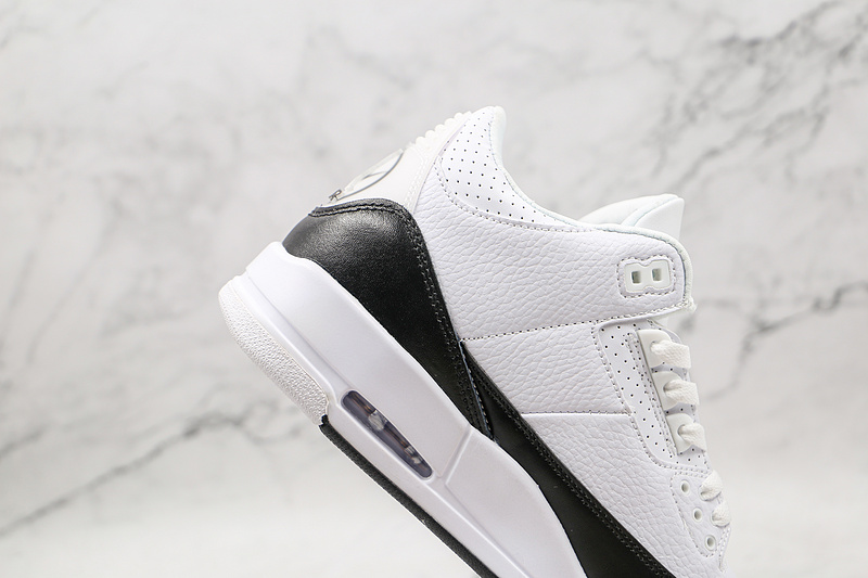 Fragment Design Air Jordan 3 Retro White/Black/White 19