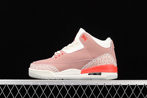 Air Jordan 3 Retro Sail/Rust Pink/White/Crimson 15