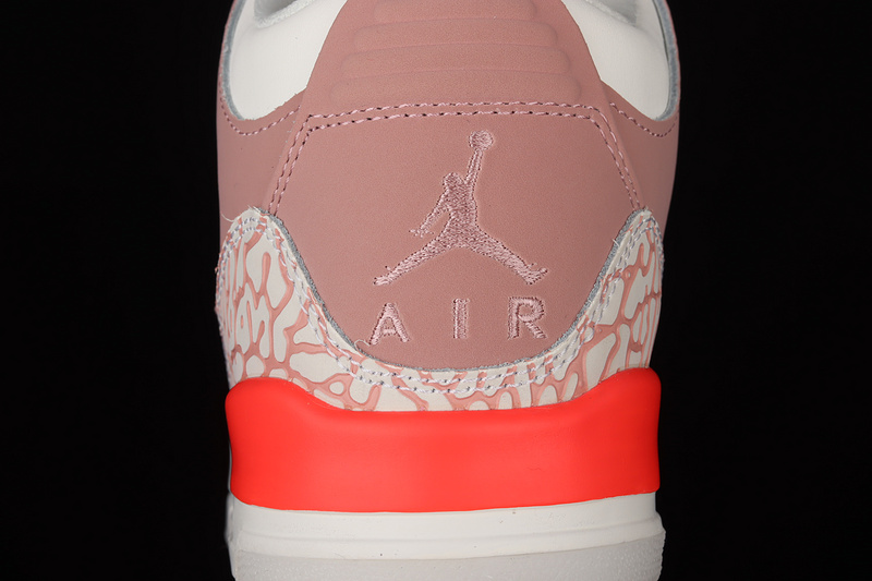 Air Jordan 3 Retro Sail/Rust Pink/White/Crimson 27