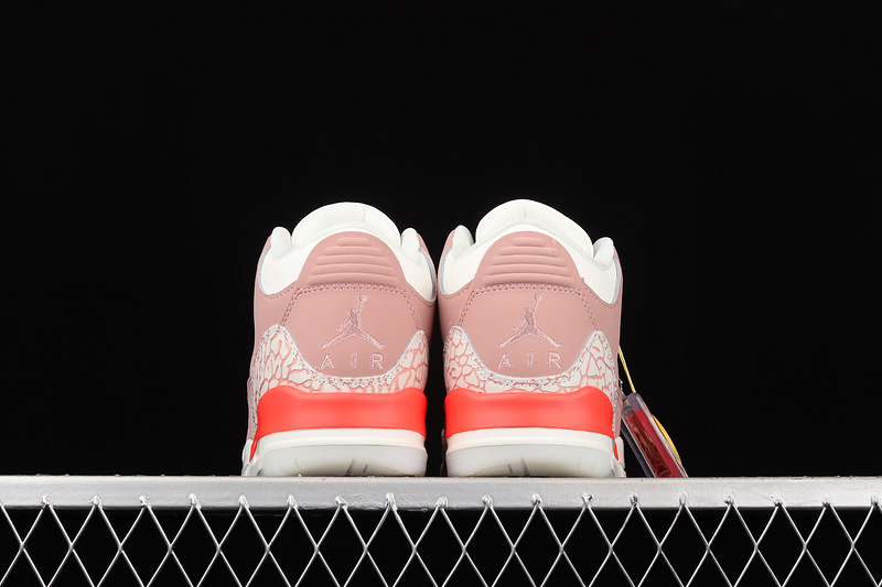 Air Jordan 3 Retro Sail/Rust Pink/White/Crimson 29