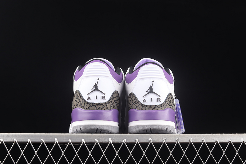 Air Jordan 3 Retro Dark Iris/White/Black/Cement Grey 13