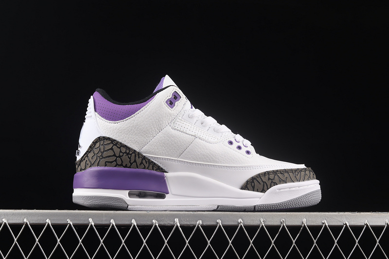 Air Jordan 3 Retro Dark Iris/White/Black/Cement Grey 15