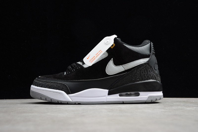 Air Jordan 3 Tinker Black/Cement Grey-Metallic Gold 19