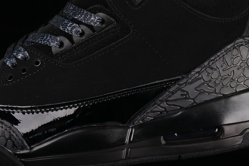 Air Jordan 3 Retro Black Cat Black/Dark Charcoal-Black 27