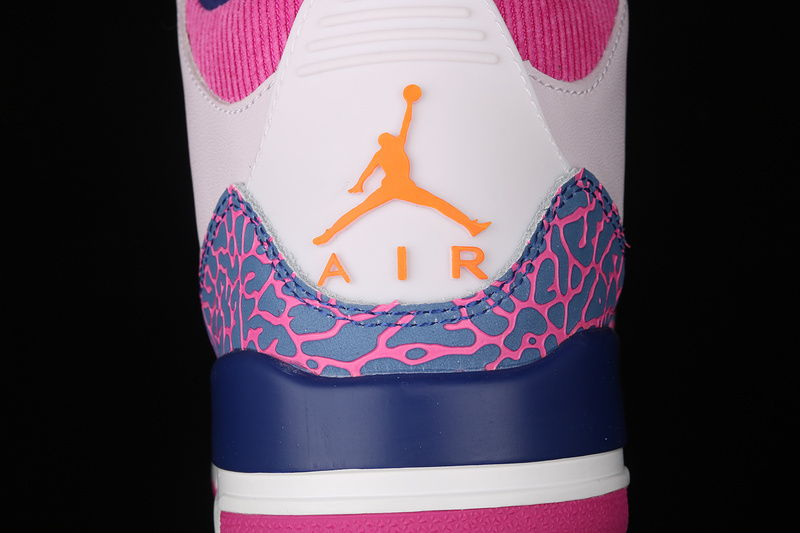 Air Jordan 3 Retro Gg Barely Grape/Hyper Crimson/Fire Pink 3