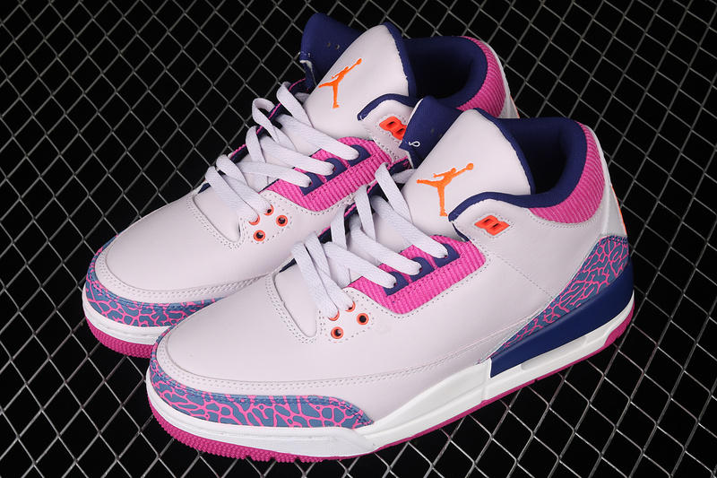 Air Jordan 3 Retro Gg Barely Grape/Hyper Crimson/Fire Pink 5