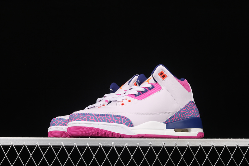 Air Jordan 3 Retro Gg Barely Grape/Hyper Crimson/Fire Pink 9