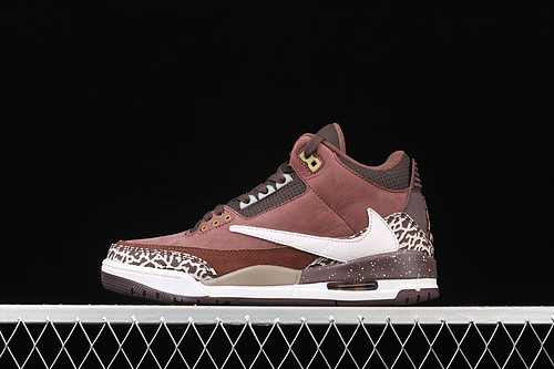 Travis Scott X Air Jordan 3 Retro High Og Antique Brass Brown/White/Black 19