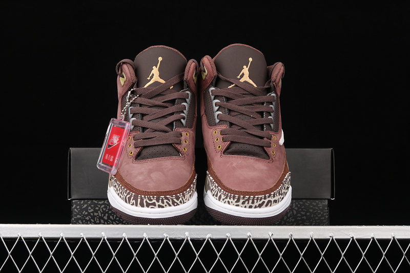 Travis Scott X Air Jordan 3 Retro High Og Antique Brass Brown/White/Black 31