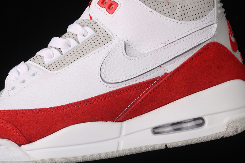 Air Jordan 3 Retro Tinker White/University Red-Neutral Grey 27