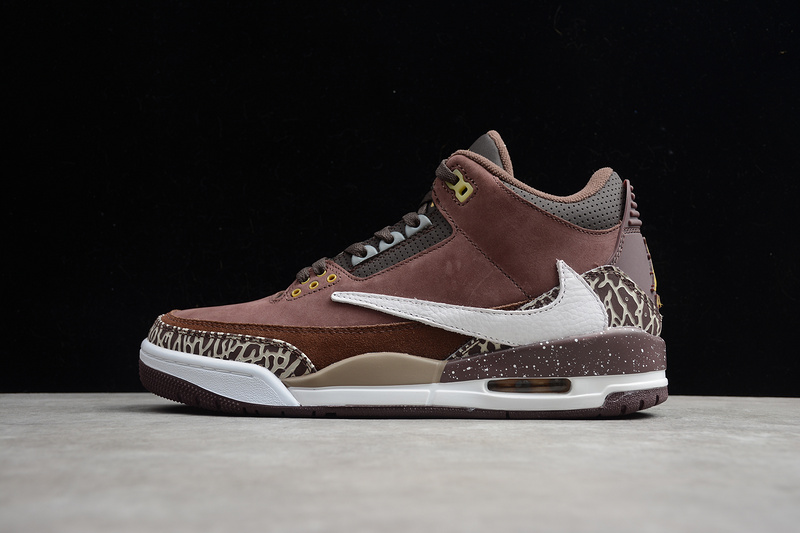 Air Jordan 3 Retro High Og Antique Brass Brown/White 23