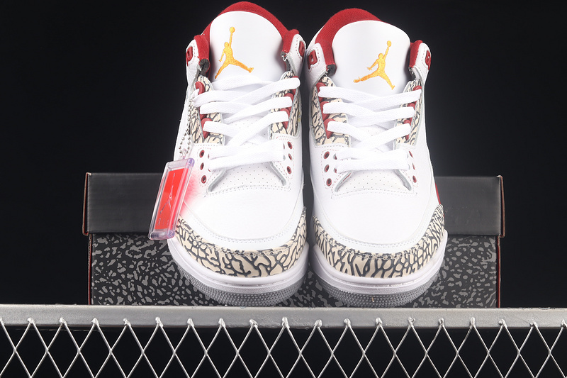 Air Jordan 3 Se White/Black/Cardinal Red 23