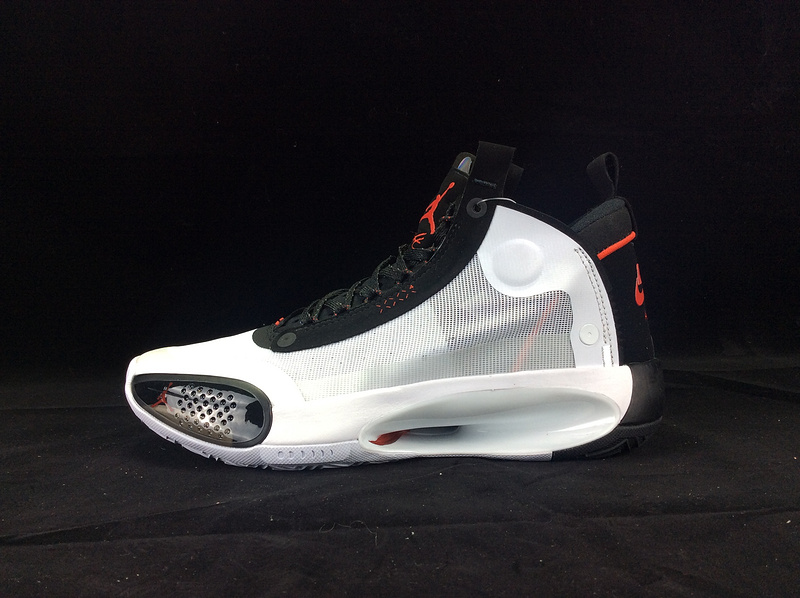 Air Jordan 34 Pf White/Black/Red 21