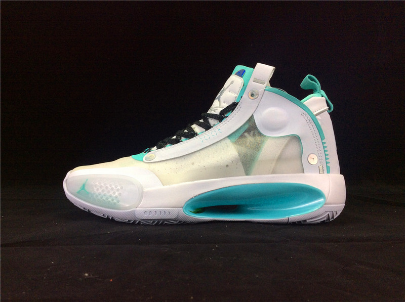 Air Jordan 34 Guo Ailun Pe White/Aurora-Metallic Silve 5