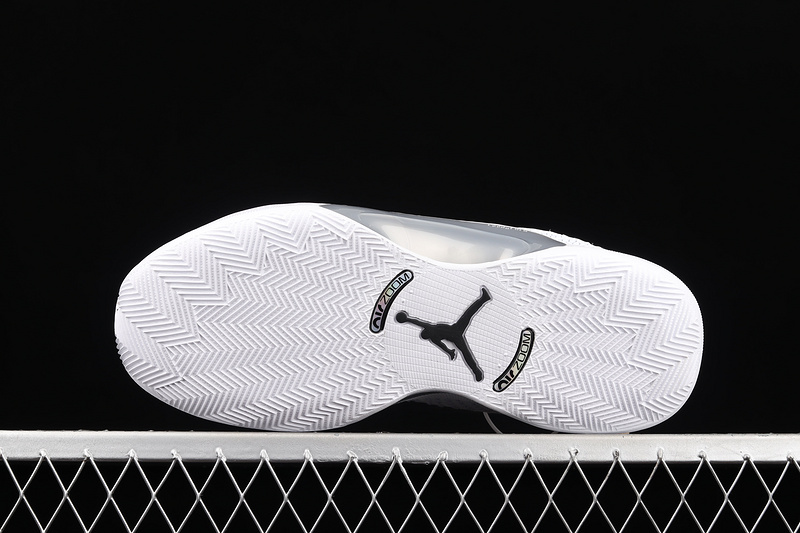 Air Jordan 35 Low Pf White/White/Metallic Silver 21