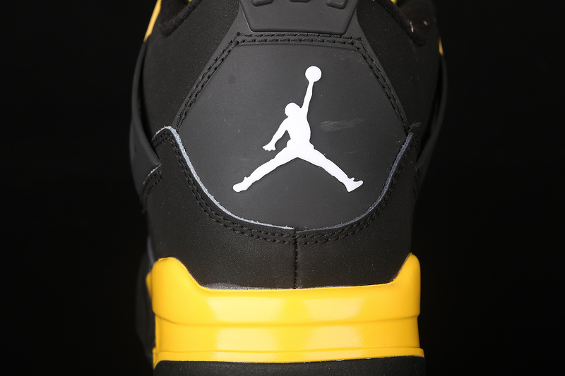 Air Jordan 4 Retro Thunder 2012 Black/White-Tour Yellow 5