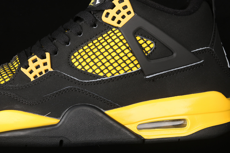 Air Jordan 4 Retro Thunder 2012 Black/White-Tour Yellow 19