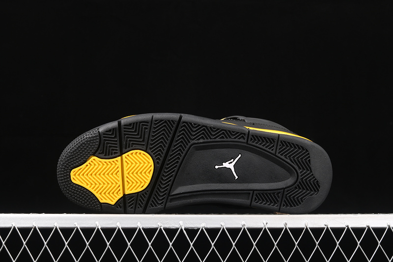 Air Jordan 4 Retro Thunder 2012 Black/White-Tour Yellow 25