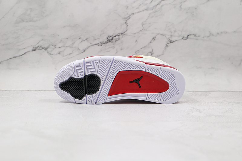 Air Jordan 4 Retro Alternate 89 White/Black-Gym Red 7