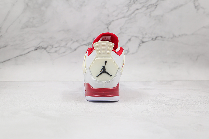 Air Jordan 4 Retro Alternate 89 White/Black-Gym Red 9