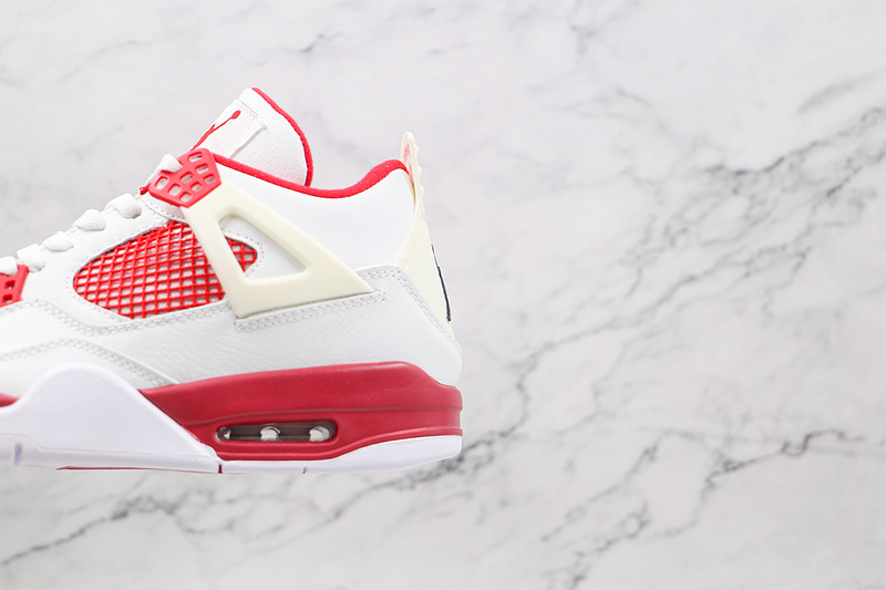 Air Jordan 4 Retro Alternate 89 White/Black-Gym Red 13