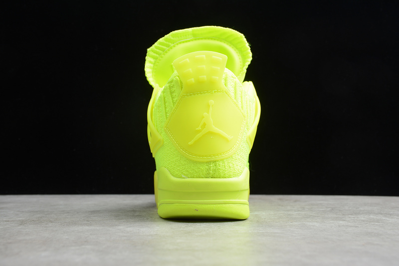 Gz Air Jordan 4 Retro Flyknit Volt/Black-Volt 11