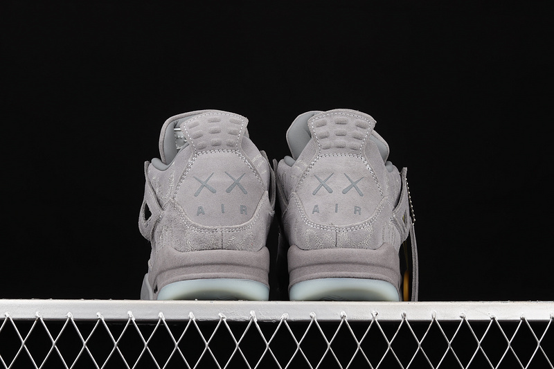 Kaws X Air Jordan 4 Retro Cool Grey/Cool Grey/White 5