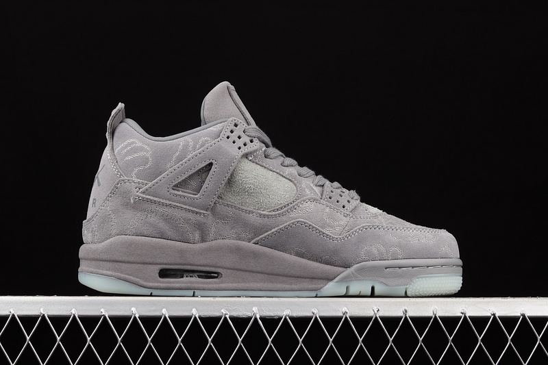 Kaws X Air Jordan 4 Retro Cool Grey/Cool Grey/White 17